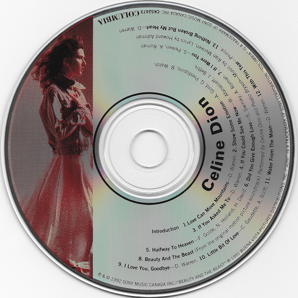 Céline Dion - Celine Dion | Columbia (CK 52473) - 3 Céline Dion - Celine Dion | Columbia (CK 52473) - 3