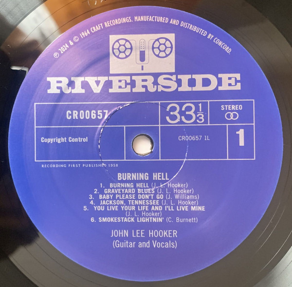 John Lee Hooker - Burning Hell | Craft Recordings (CR00657) - 3 John Lee Hooker - Burning Hell | Craft Recordings (CR00657) - 3