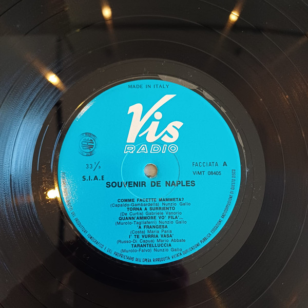 Various - Souvenir De Naples | Vis Radio (ViMT 08405) - 4