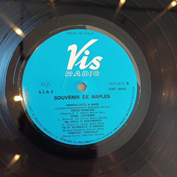 Various - Souvenir De Naples | Vis Radio (ViMT 08405) - 3
