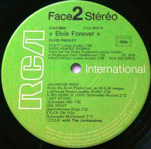Elvis Presley - Elvis Forever | RCA International (PJL 2-8024) - 4