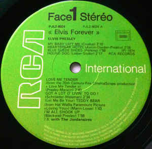 Elvis Presley - Elvis Forever | RCA International (PJL 2-8024) - 3