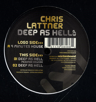 Chris Lattner - Deep As Hell EP | Einmaleins Musik (EINMALEINS 050)
