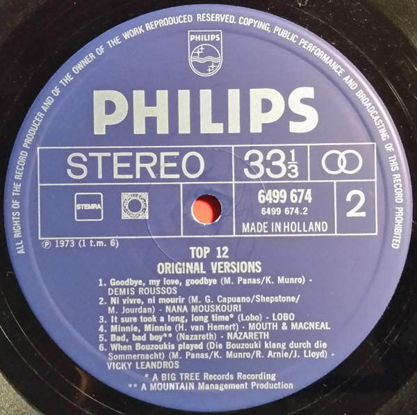 Various - Top 12 | Philips (6499 674) - 4