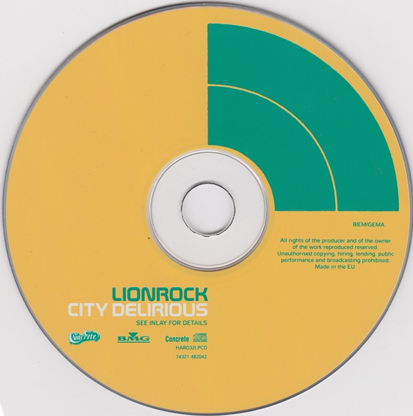 Lionrock - City Delirious | Concrete (HARD 32LPCD) - 3