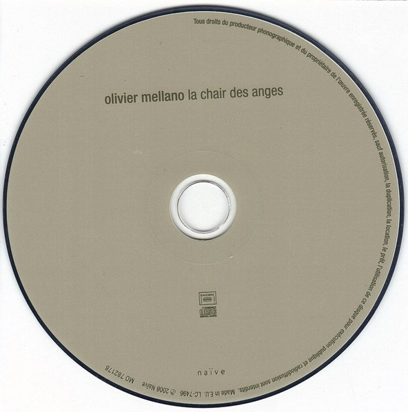 Olivier Mellano - La Chair Des Anges | Naïve (MO 782178) - 3