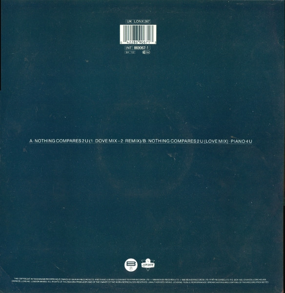 MXM - Nothing Compares 2 U | London Records (LONX 267) - 2