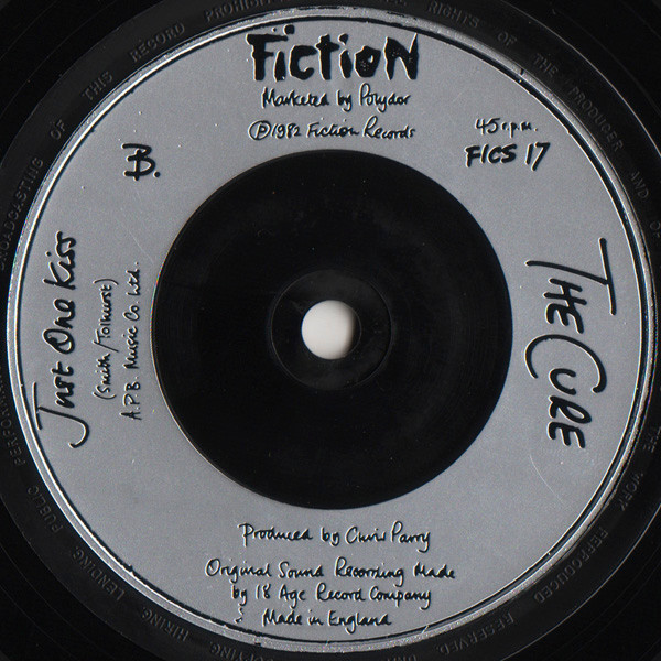The Cure - Let's Go To Bed | Fiction Records (FICS 17) - 4 The Cure - Let's Go To Bed | Fiction Records (FICS 17) - 4