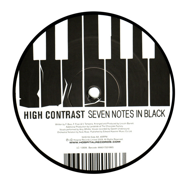 High Contrast - Basement Track (Upstairs Downstairs Remix) / Seven Notes In Black | Hospital Records (NHS150) - 4 High Contrast - Basement Track (Upstairs Downstairs Remix) / Seven Notes In Black | Hospital Records (NHS150) - 4