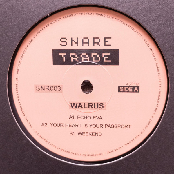 Walrus - Snaretrade003 | Snaretrade Records (SNR003) - main