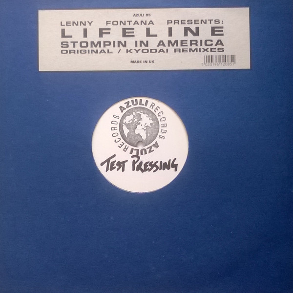 Lenny Fontana Presents Lifeline - Stompin In America (Original / Kyodai Remixes) | Azuli Records (AZNY 85)