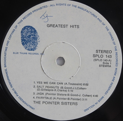 Pointer Sisters - Greatest Hits | Negram (88 535 ET) - 3 Pointer Sisters - Greatest Hits | Negram (88 535 ET) - 3