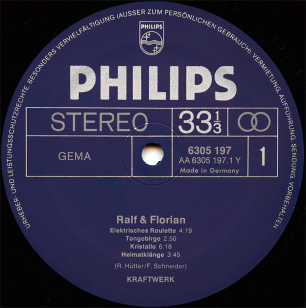 Kraftwerk - Ralf & Florian | Philips (6305 197) - 3 Kraftwerk - Ralf & Florian | Philips (6305 197) - 3