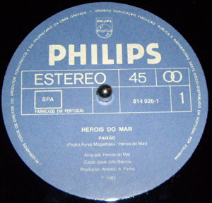 Heróis Do Mar - Paixão | Philips (814 026-1) - 4 Heróis Do Mar - Paixão | Philips (814 026-1) - 4
