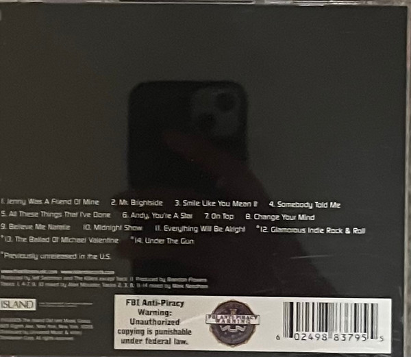 The Killers - Hot Fuss (Limited Edition) | Island Records (B00052410-2) - 2
