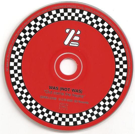 Was (Not Was) - Out Come The Freaks | ZE Records (ZEREC.CD05) - 3