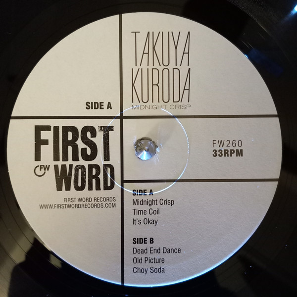 Takuya Kuroda - Midnight Crisp | First Word Records (FW260) - 2 Takuya Kuroda - Midnight Crisp | First Word Records (FW260) - 2