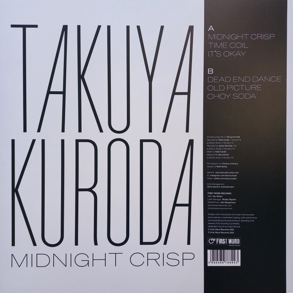 Takuya Kuroda - Midnight Crisp | First Word Records (FW260)