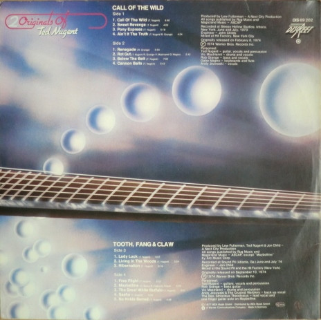 Ted Nugent - 2 Originals Of Ted Nugent | Discreet (DIS 69 202) - 2 Ted Nugent - 2 Originals Of Ted Nugent | Discreet (DIS 69 202) - 2