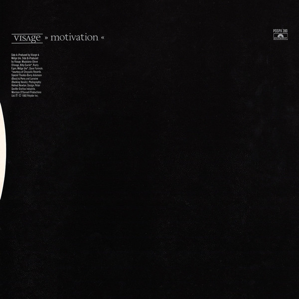 Visage - The Damned Don't Cry | Polydor (POSPX 390) - 2