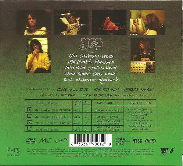 Yes - Close To The Edge | Panegyric (GYRSP50012) - 2 Yes - Close To The Edge | Panegyric (GYRSP50012) - 2