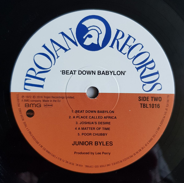 Junior Byles - Beat Down Babylon | Trojan Records (TRL 52) - 4 Junior Byles - Beat Down Babylon | Trojan Records (TRL 52) - 4