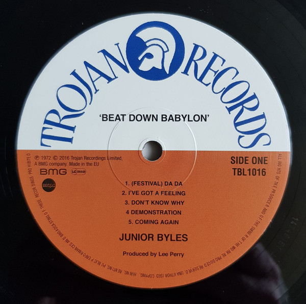 Junior Byles - Beat Down Babylon | Trojan Records (TRL 52) - 3 Junior Byles - Beat Down Babylon | Trojan Records (TRL 52) - 3