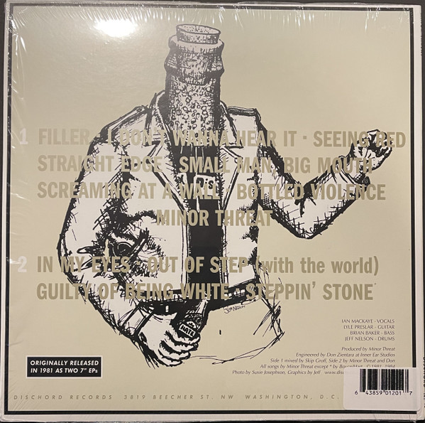 Minor Threat - Minor Threat | Dischord Records (DISCHORD No. 12) - 2