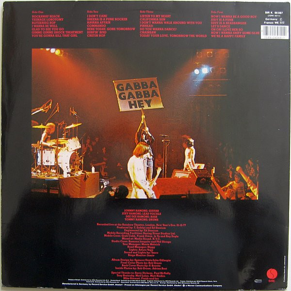 Ramones - It's Alive | Sire (SIR K 66 087) - 4