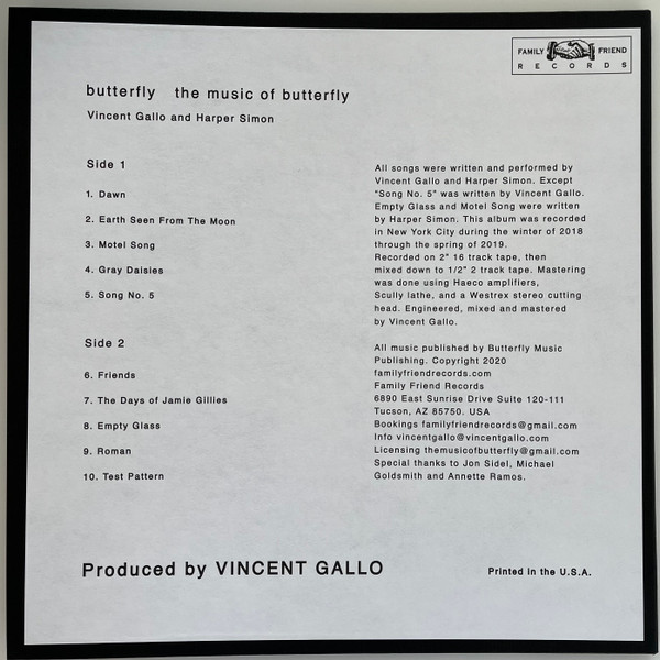 Butterfly - The Music of Butterfly | Family Friend Records (FFR2201) - 2 Butterfly - The Music of Butterfly | Family Friend Records (FFR2201) - 2