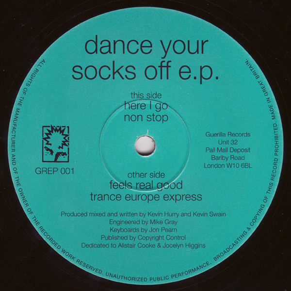 D.O.P. - Dance Your Socks Off E.P. | Guerilla (GREP 001) - 3