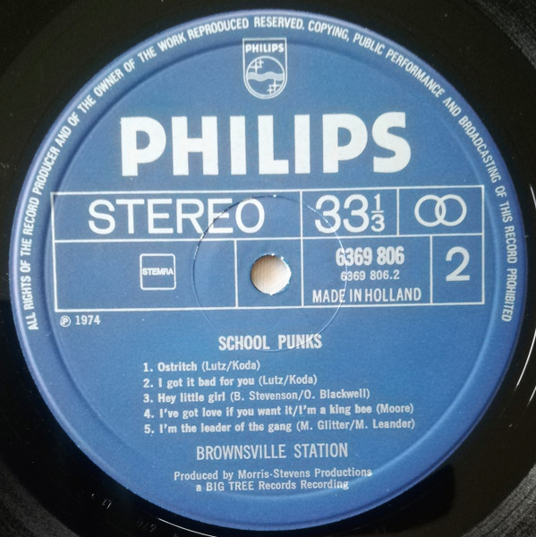 Brownsville Station - School Punks | Philips (6369 806) - 4 Brownsville Station - School Punks | Philips (6369 806) - 4