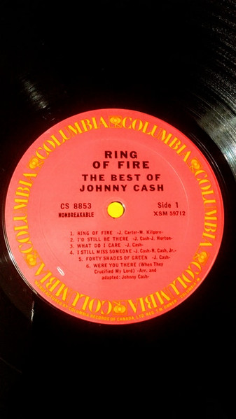 Johnny Cash - Ring Of Fire (The Best Of Johnny Cash) | Columbia (CS 8853) - 3