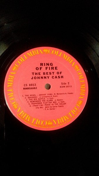 Johnny Cash - Ring Of Fire (The Best Of Johnny Cash) | Columbia (CS 8853) - 4