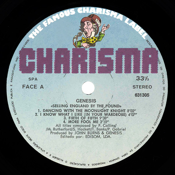 Genesis - Selling England By The Pound | Charisma (631305) - 3