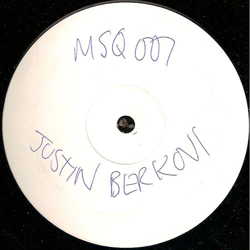 Justin Berkovi - Crouton EP | Mosquito (MSQ 007)