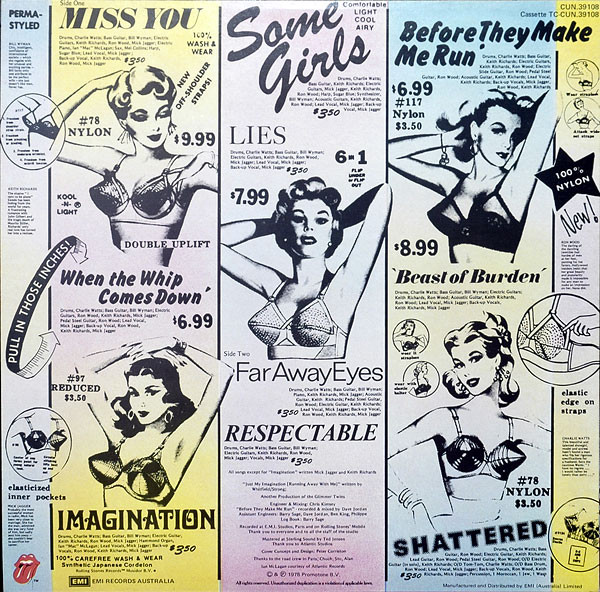 The Rolling Stones - Some Girls | Rolling Stones Records (CUN 39108) - 2 The Rolling Stones - Some Girls | Rolling Stones Records (CUN 39108) - 2