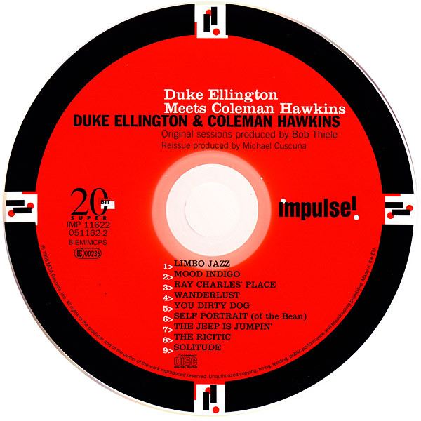 Duke Ellington Meets Coleman Hawkins - Duke Ellington Meets Coleman Hawkins | Impulse! (IMP 11622) - 4