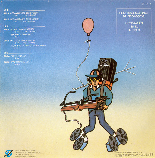 Various - Disc-Jockey Mix Volumen 2 | Key Records Int. (KRI-MX-4) - 3