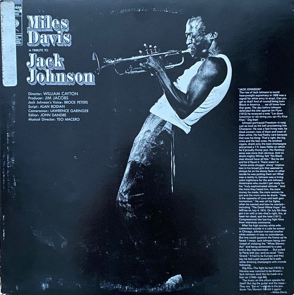 Miles Davis - A Tribute To Jack Johnson | Columbia (KC 30455) - main Miles Davis - A Tribute To Jack Johnson | Columbia (KC 30455) - main