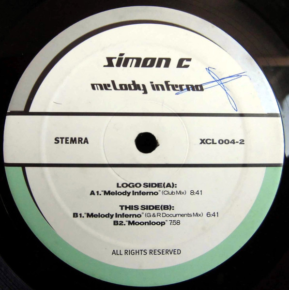 Enrico Presents Simon C - Melody Inferno | X-Clusive (XCL 004-2) - 4