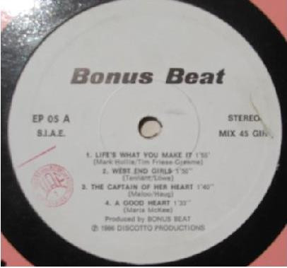 Various - Bonus Beat | Platonic Love / Edizione Pavone (EP 05)