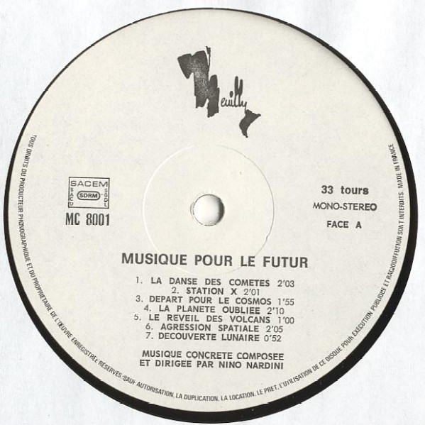 Nino Nardini - Musique Pour Le Futur | Neuilly (MC 8001) - 3