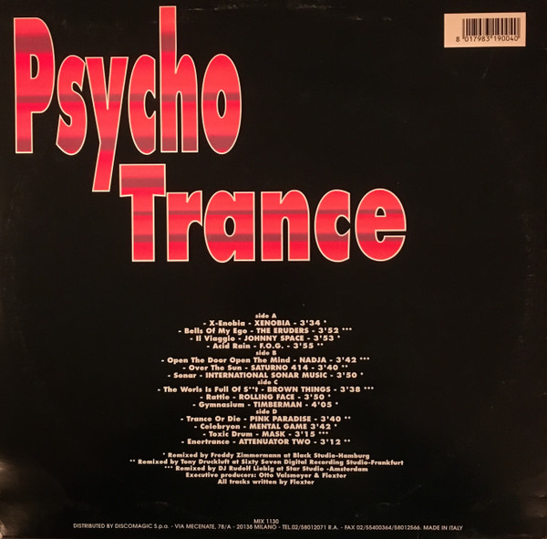 Various - Psycho Trance | Discomagic Records (MIX 1130) - 2 Various - Psycho Trance | Discomagic Records (MIX 1130) - 2