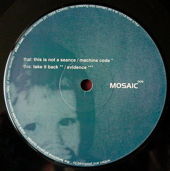 Various - The Little Man Presents... | Mosaic (MOSAIC009) - main