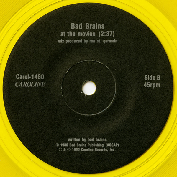 Bad Brains - Pay To Cum | Caroline Records (CAROL 1460) - 4 Bad Brains - Pay To Cum | Caroline Records (CAROL 1460) - 4