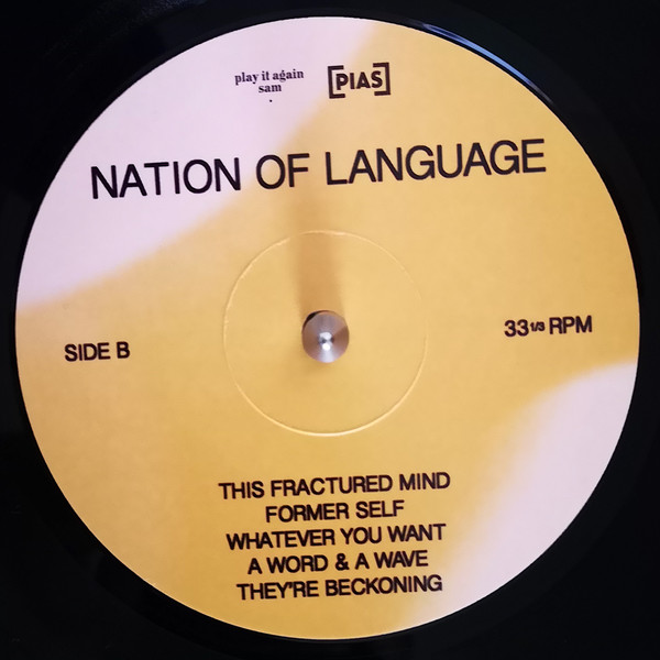 Nation Of Language - A Way Forward | Pias (PIASR1270LP) - 4 Nation Of Language - A Way Forward | Pias (PIASR1270LP) - 4