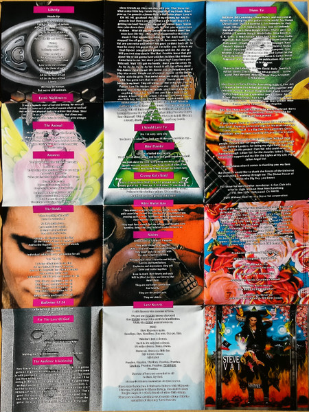 Steve Vai - Passion And Warfare | CBS/Sony (CSCS 5180) - 4