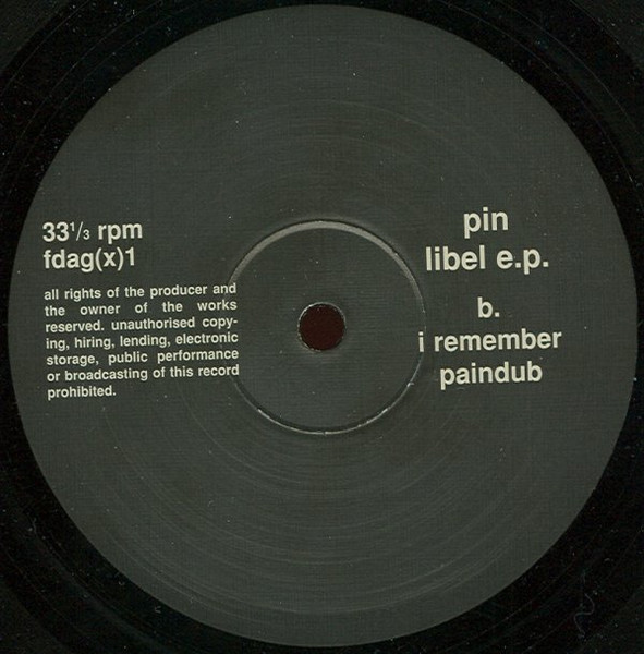 Pin - Libel E.P. | Freedag Nuveux (FDAG(X)1) - 2