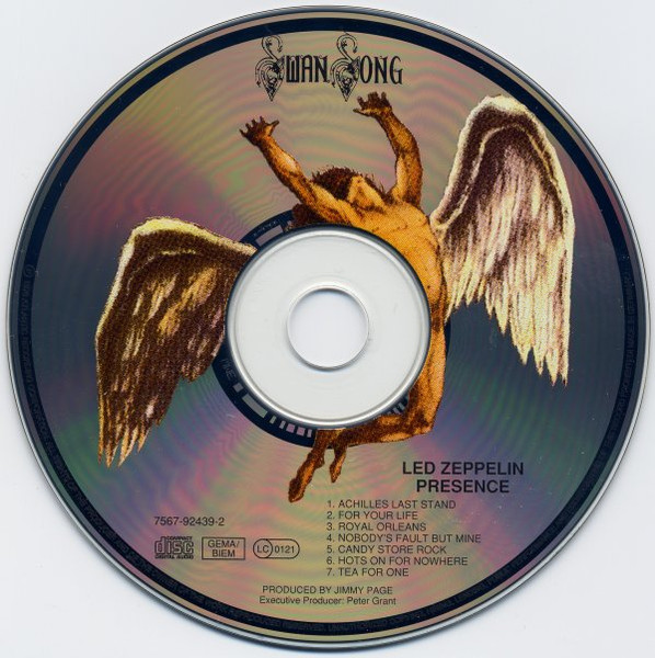Led Zeppelin - Presence | Swan Song (7567-92439-2) - 3